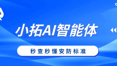 安防標(biāo)準(zhǔn)太多太復(fù)雜？小拓AI智能體：讓國(guó)標(biāo)、行標(biāo)、地標(biāo)秒查秒懂！